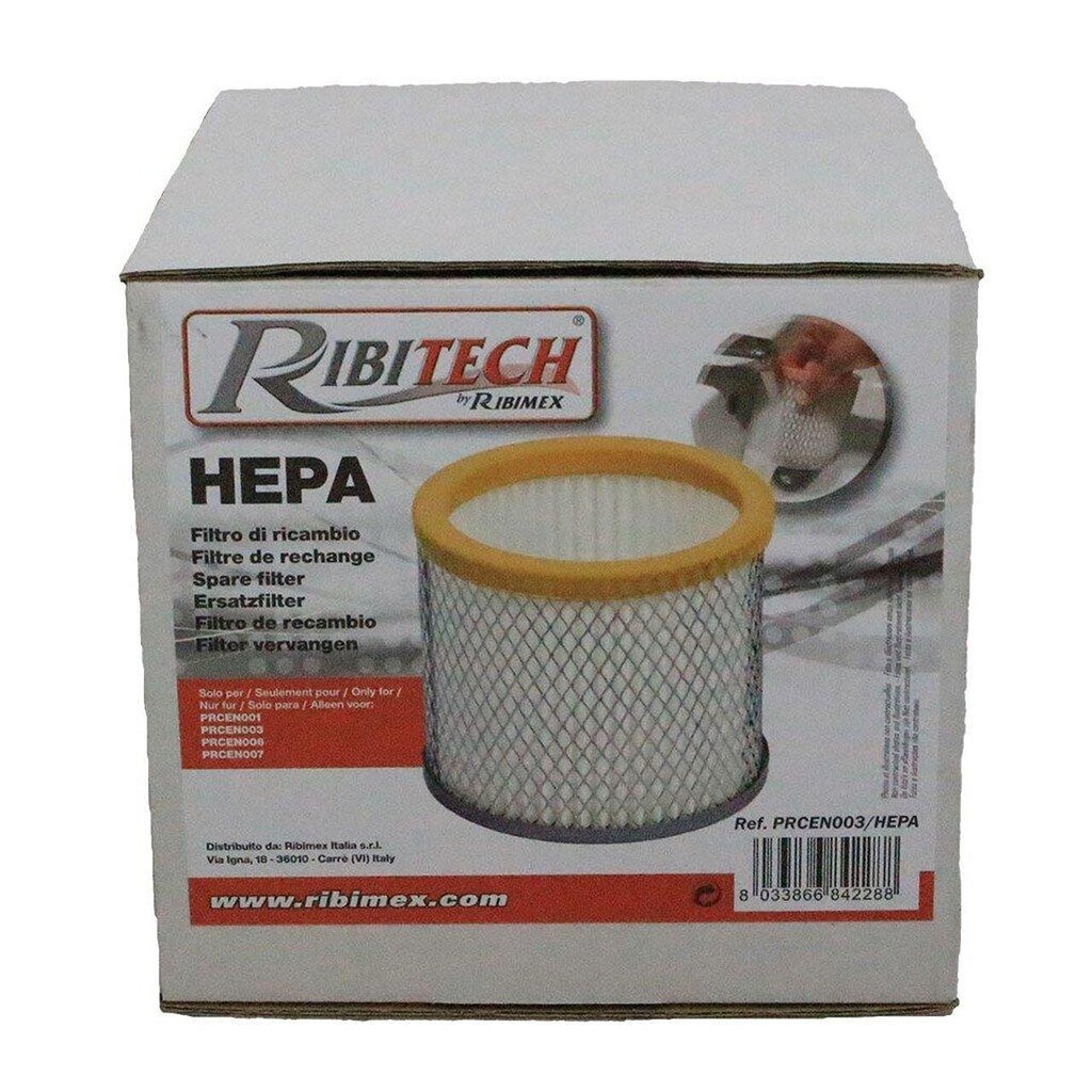 Filtru Hepa pentru aspirator de cenușă Ribitech, Model Cenerill