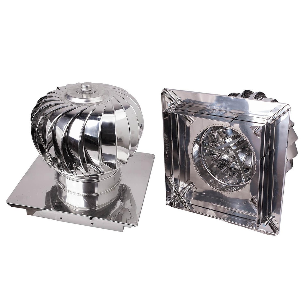 Palarie Cos Fum, Inox AISI 304, Baza Patrata Reglabila