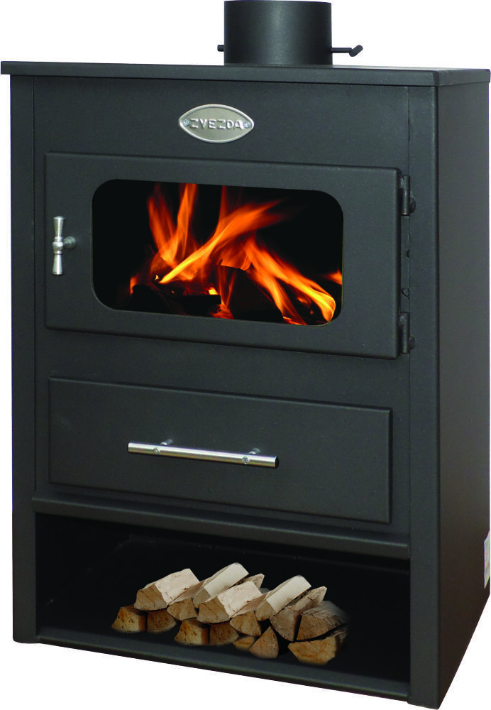 Semineu pe lemne / Soba Pe Lemne Zvezda 1 Eko, 6.9kW