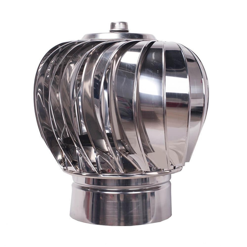 Aspiromatic revolving chimney cowl T200, Stainless steel AISI 304, Φ250