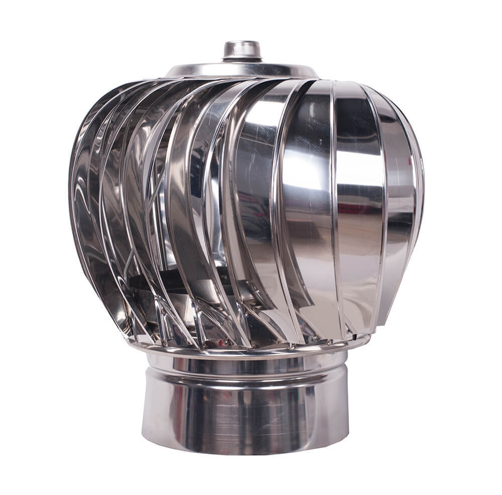 Aspiromatic revolving chimney cowl T200, Stainless steel AISI 304, Φ230