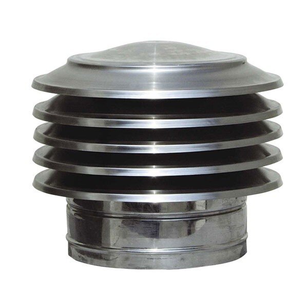 Palarie Cos Fum Pagoda, Inox, Φ160