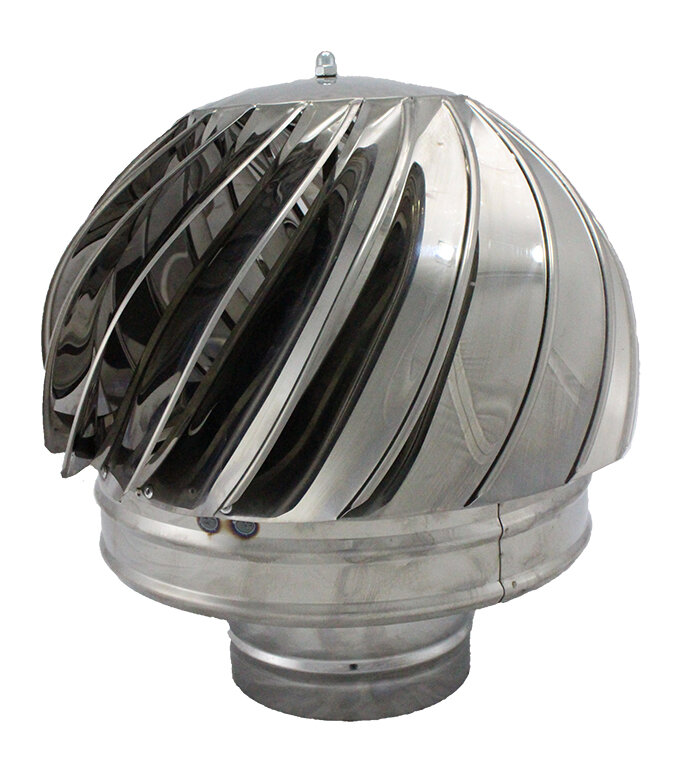Aspiromatic revolving chimney cowl, Stainless steel, Φ230