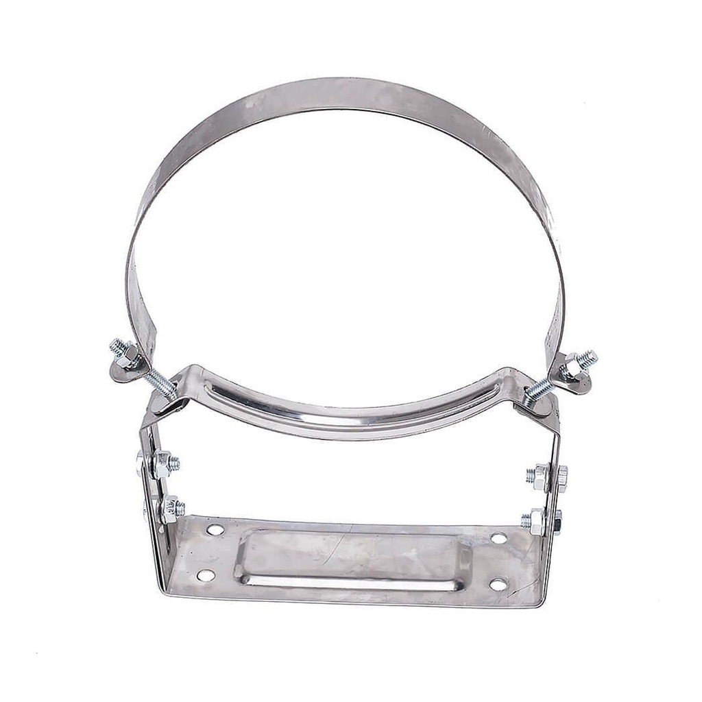 Chimney bracket, Reinforced, Adjustable, Stainless steel, Φ350
