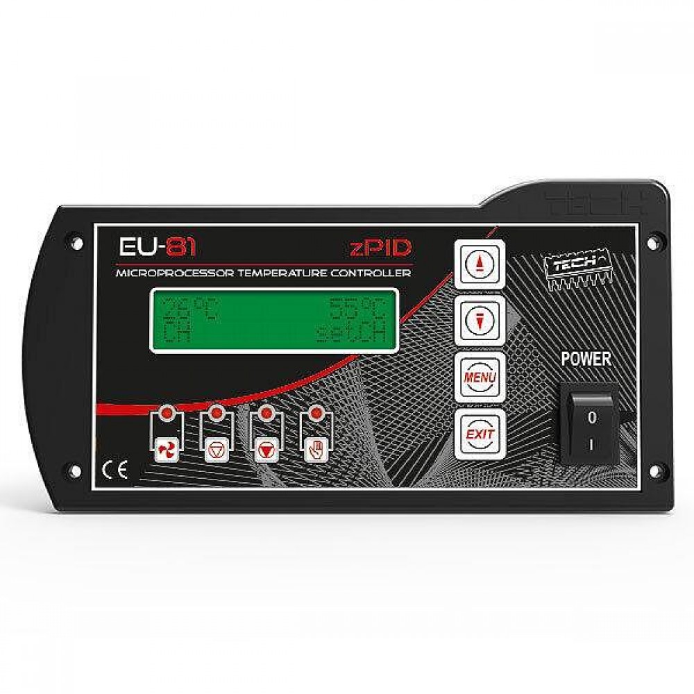 Control Unit TECH EU-81 zPID for Solid Fuel Boiler MAT Power and Compatible Models