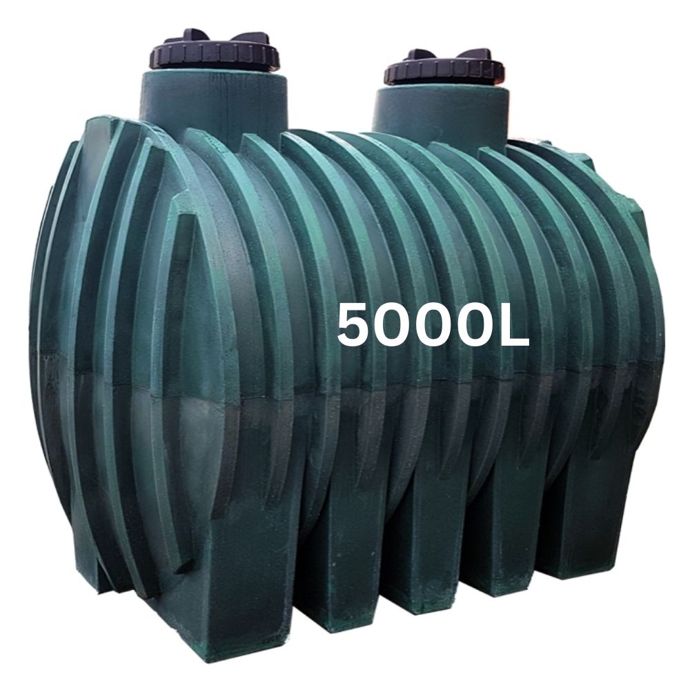 Резервоар за подземен монтаж HydroMoby S4, хоризонтален 5000 л, за биологична употреба