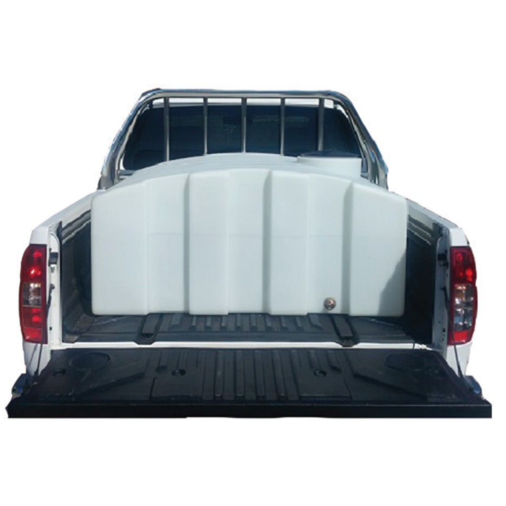 Rezervor apă potabilă HydroMoby PICK UP S9 pentru camionetă, orizontală 850 L (alb)