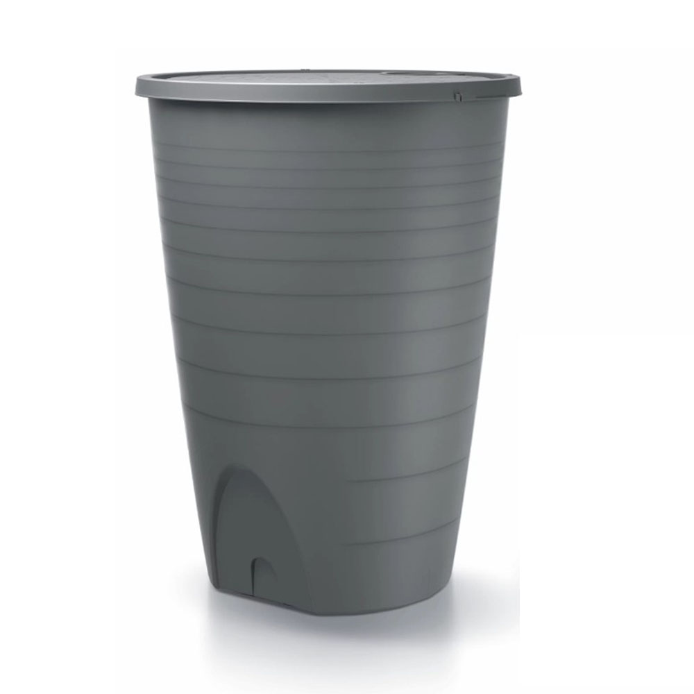 Rezervor de apă de ploaie cu bază HydroMoby Peruno Set, 260L, Gri