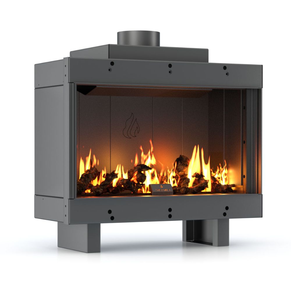 Gas fireplace Velmora Fire GAS STRAIGHT 70, 7.8kW