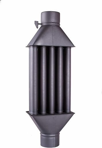 [05.421.002] Wood burning stove chimney heat exchanger XL, Diameter 130mm