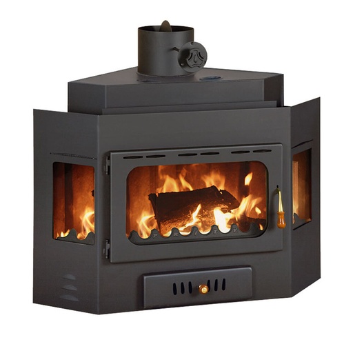 [08.434.027] Wood Burning Fireplace Prity A, 14.2kW