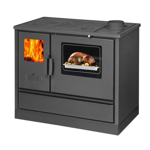 [08.428.016] Wood cooker stove with cast iron top Balkan Energy 4020, 7.9kW