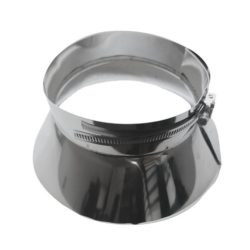 [05.336.029] Element Trecere Acoperis 8° - 30°, Inox AISI 304, Diametru 130-350mm Ф300