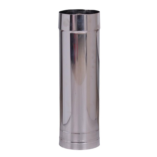 [05.417.011] Flue pipe, Stainless steel AISI 304, Straight, Length 0.5m, Ф80-Ф350