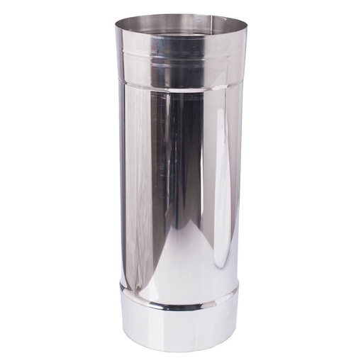 [05.417.040] Telescopic flue pipe, Stainless steel AISI 304, Straight, Length 55 - 95cm, Φ230