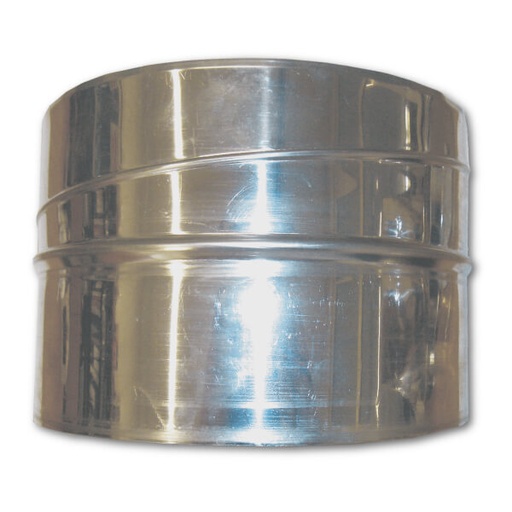 [05.423.041] Adaptor for flexible flue, Stainless steel AISI 304, Female, Ф200