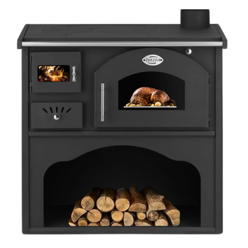 [08.428.035] Wood cooker stove Zvezda Classic GFS, 5.9kW