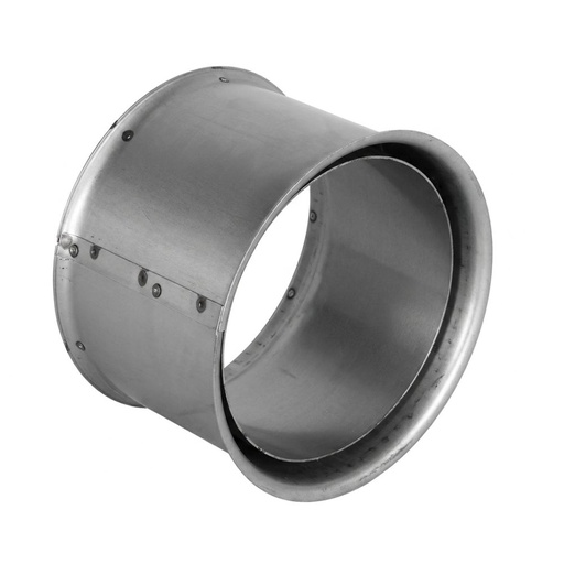 [5901592606135] Rozeta Burlan din oțel PARKANEX  dublă, Negru, 115mm, Ø130