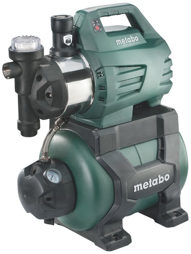 [21.0021540] Single-phase hydrophore water pump METABO HWWI 3500/25 INOX, power 1100 W, flow 3500 l/h, tank capacity 24 L, head 45 m