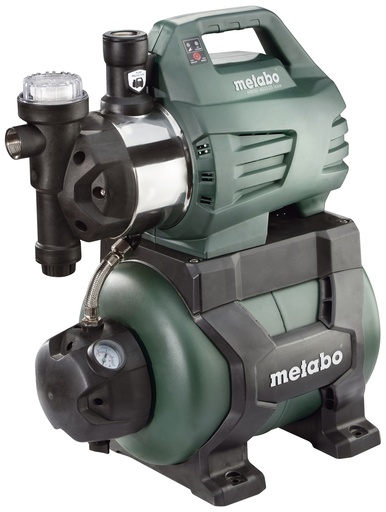 [21.0021544] Single-phase hydrophore pump METABO HWWI 4500/25 Inox, power 1300 W, flow rate 4500 l/h, head 48 m, tank capacity 24 L
