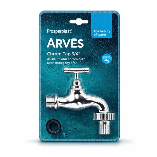 [07.359.260] Robinet cromat HydroMoby 3/4″ pentru rezervoare de apă pluvială