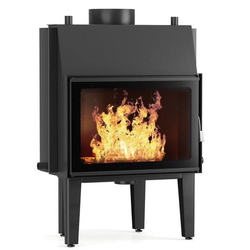 [08.434.155] Built-in fireplace with water jacket for wood Balkan Energy ATS STABLE HYDRO 700, 24.56kW